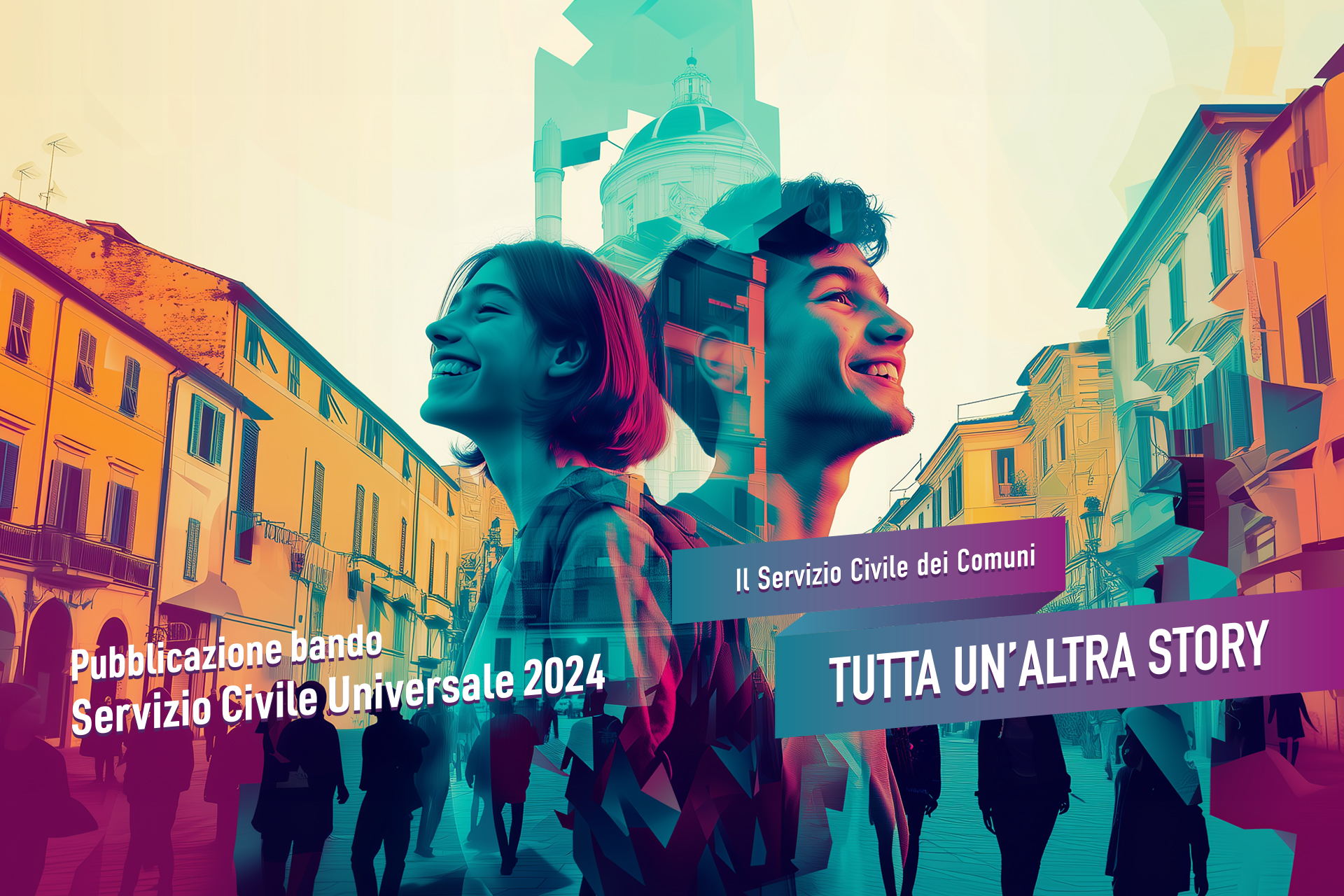 locandina del servizio civile universale 2024